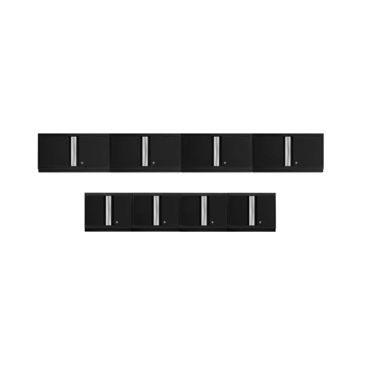 NewAge | Bold Series 8 Piece Wall Cabinet Set