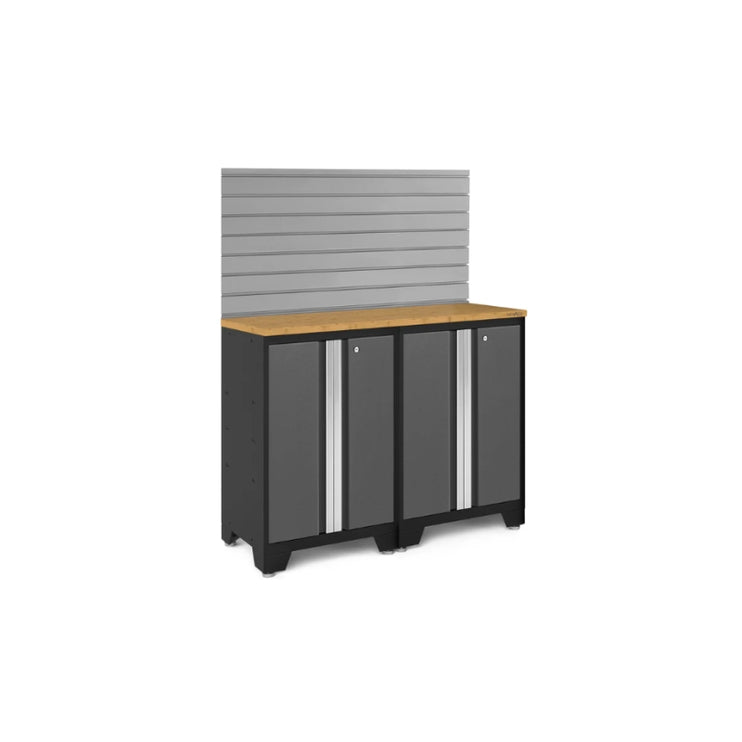 NewAge | Bold Series Grey 3 Piece Set with Base Cabinets and Backsplash