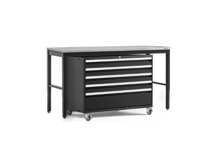 NewAge | Pro Series 2 Piece Cabinet Set with 84 in. Workbench and 42 in. Tool Cabinet