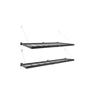 NewAge | Pro Series 4 ft. x 8 ft. and 2 ft. x 8 ft. Wall Mounted Steel Shelf Set