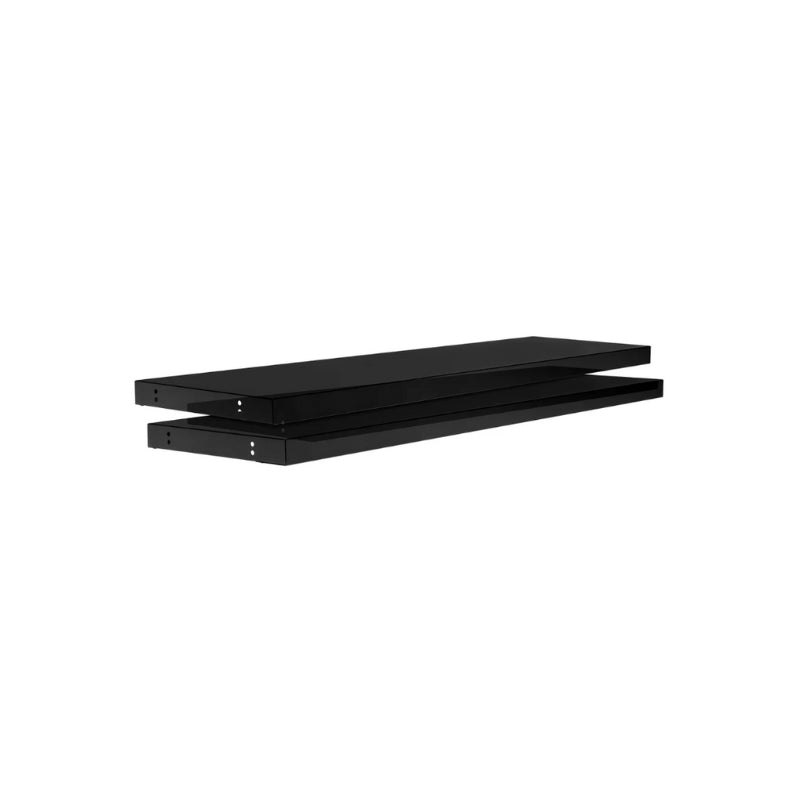NewAge | Pro Series 56" Display Wall Shelf Set (Pack of 2) - Black