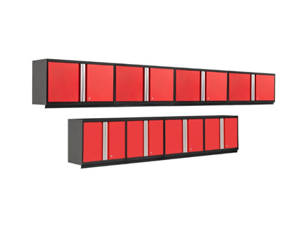 NewAge | Pro Series 8 Piece Cabinet Set with 28 in. and 42 in. Wall Cabinets