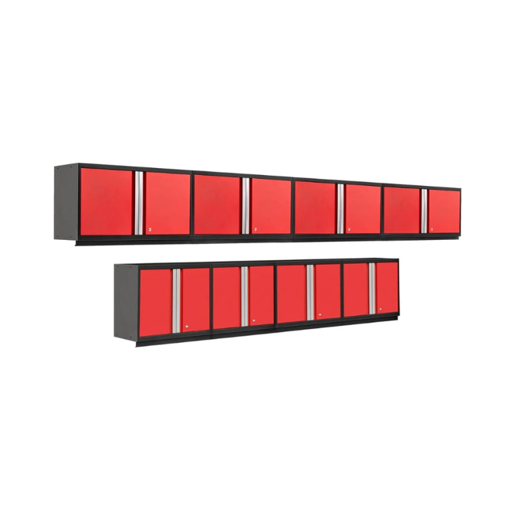 NewAge | Pro Series 8 Piece Cabinet Set with 28 in. and 42 in. Wall Cabinets