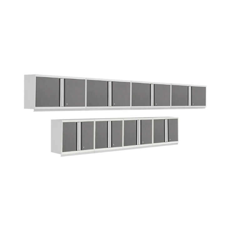 NewAge | Pro Series 8 Piece Cabinet Set with 28 in. and 42 in. Wall Cabinets