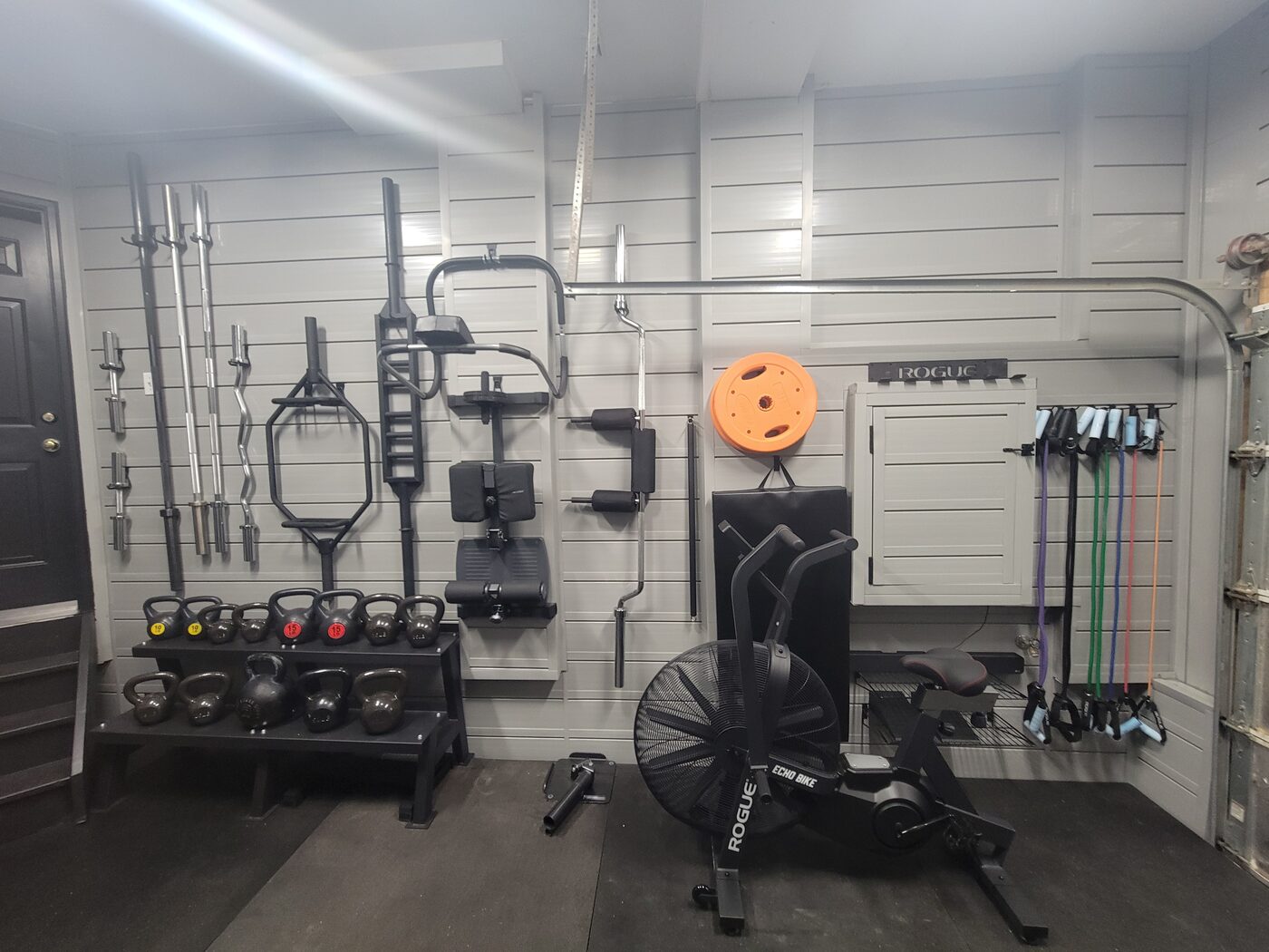 Mint Garage garage gym — full build